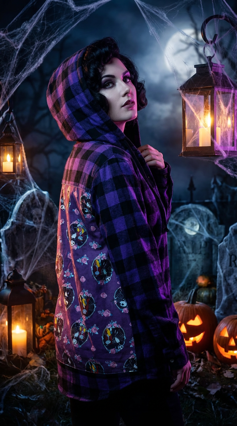 Nightmare Before Christmas Plaid